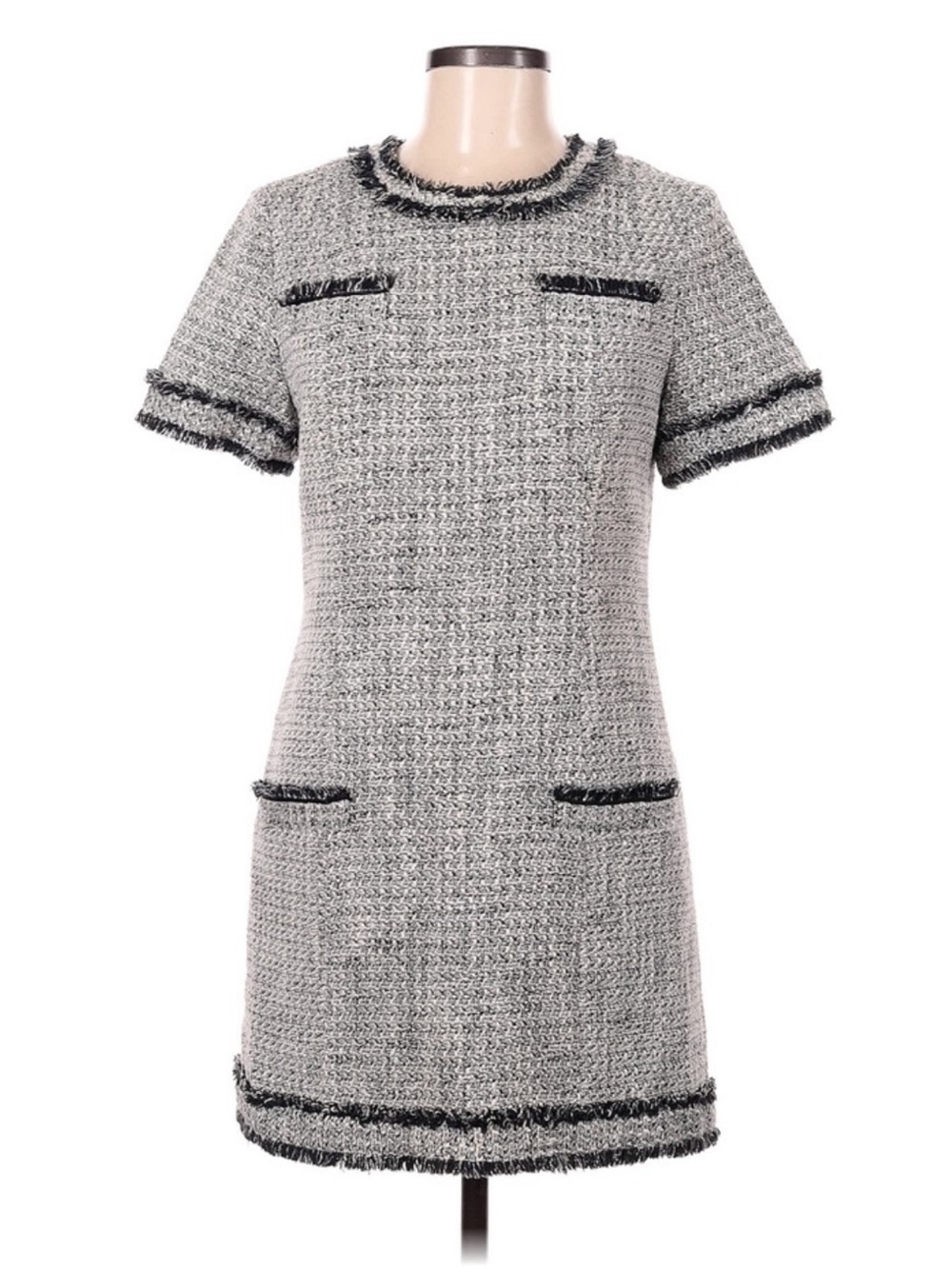 Vintage Rachel Zoe tweed dress, size 8